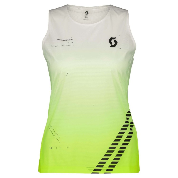 Camiseta Ws RC Run Yellow/Black Scott