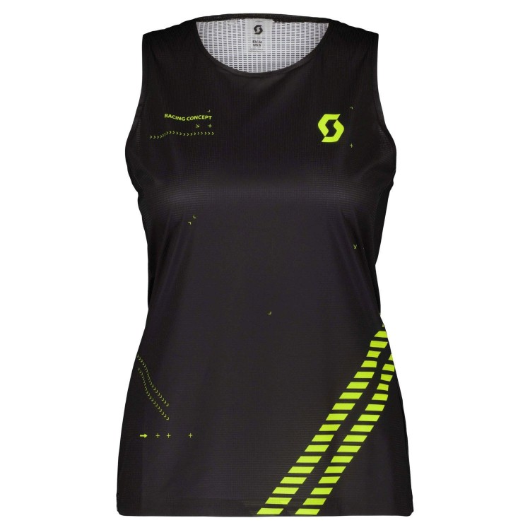 Camiseta Ws RC Run Black/Yellow Scott
