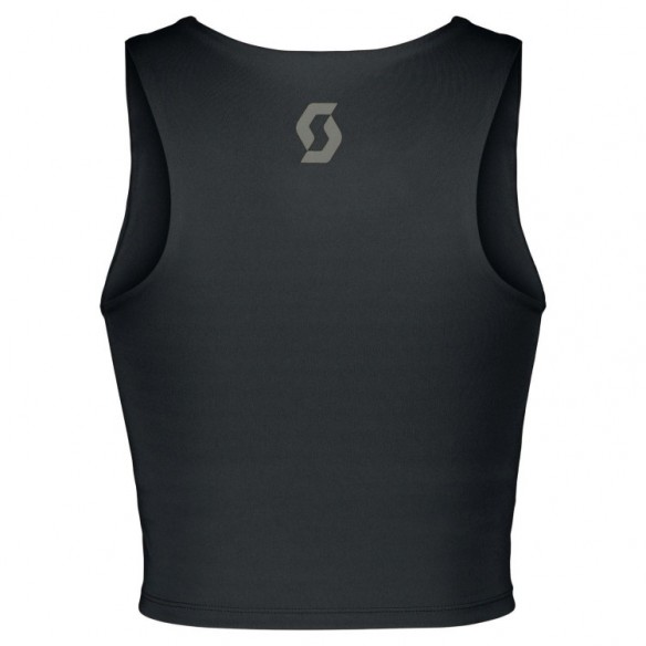 Camiseta Crop Top Ws Endurance Black Scott