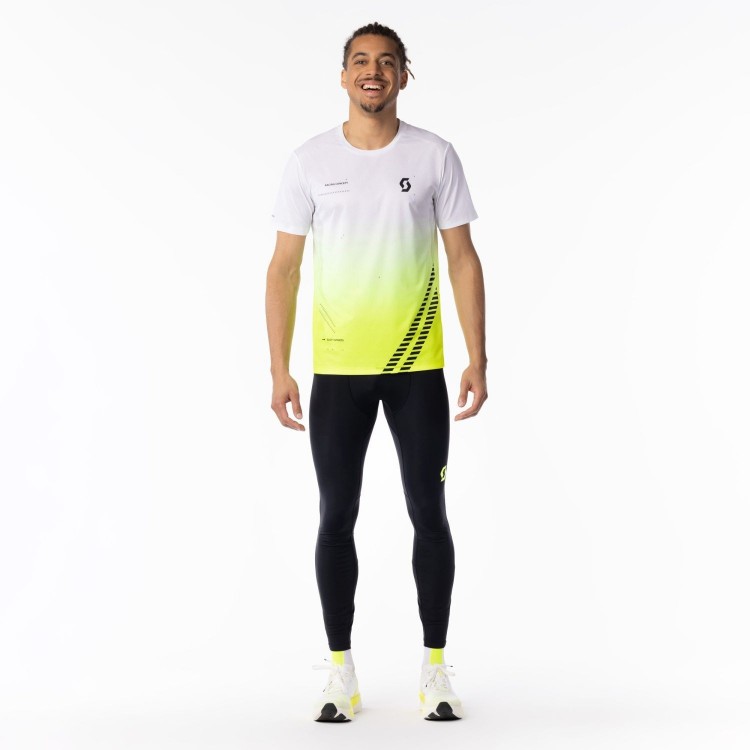 Camiseta Ms RC Run Ss Yellow/Black scott