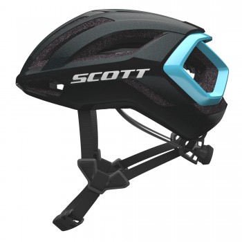 Casco SCOTT Centric Plus Black/Light Blue 2