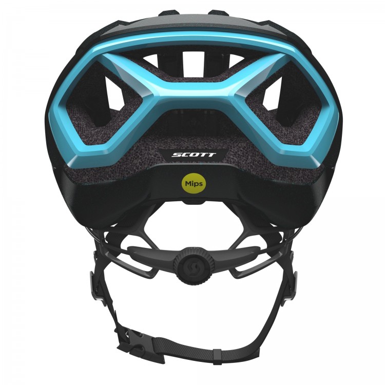 Casco SCOTT Centric Plus Black/Light Blue