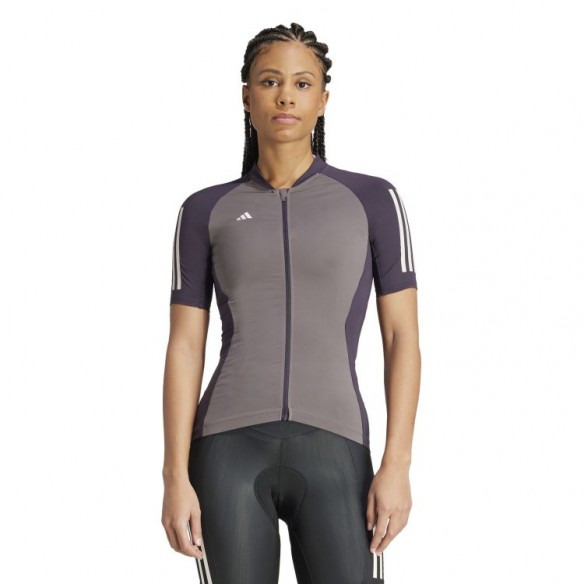 Maillot Essentials 3-Stripes W Charcoal adidas cycling