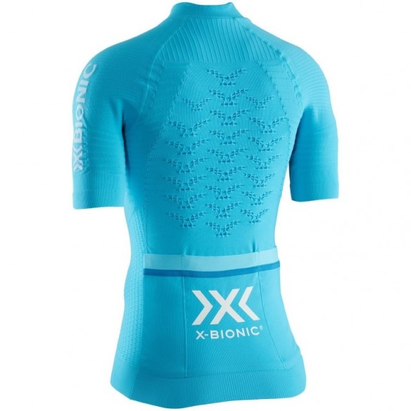 Maillot M/C Effektor G2 Bike Zip Mujer Effektor Tuquoise/Arctic White X-Bionic