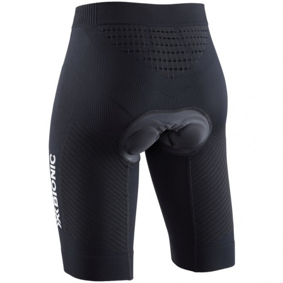 Culotte corto S/Tirantes Invent Bike Race Mujer Black Melange X-Bionic