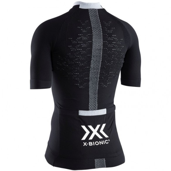 Maillot M/C The Trick G2 Bike Zip Mujer Black Melange X-Bionic