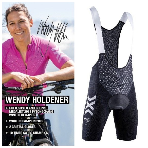 Culotte corto C/Tirantes Twyce 4.0 Bike Hombre Black Melange X-Bionic