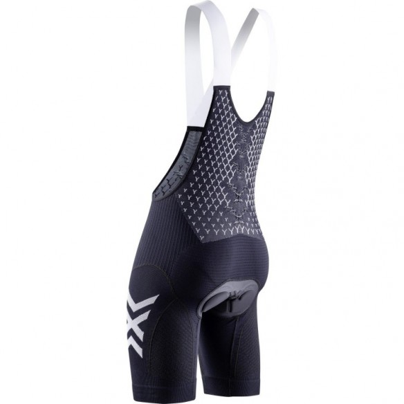 Culotte corto C/Tirantes Twyce G2 Bike Mujer Black Print X-Bionic