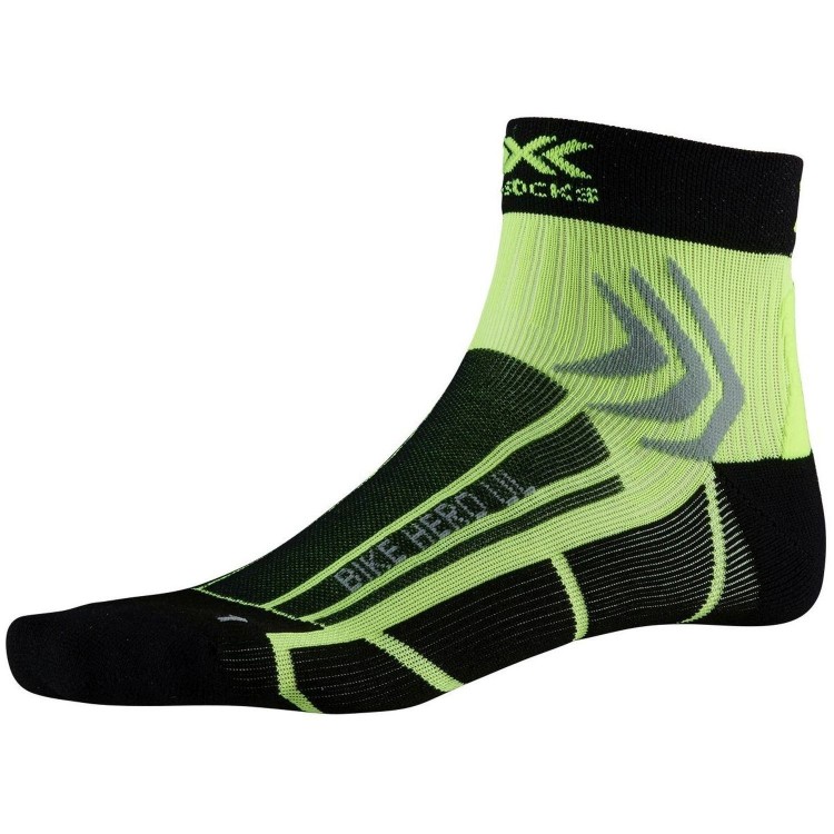 Calcetín Bike Hero Ul Opal Black/Phyton Yellow...