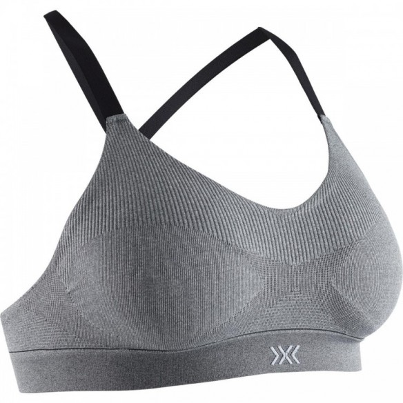 Sujetador Sport Energizer 4.0 Sina Pearl Grey Melange X-Bionic