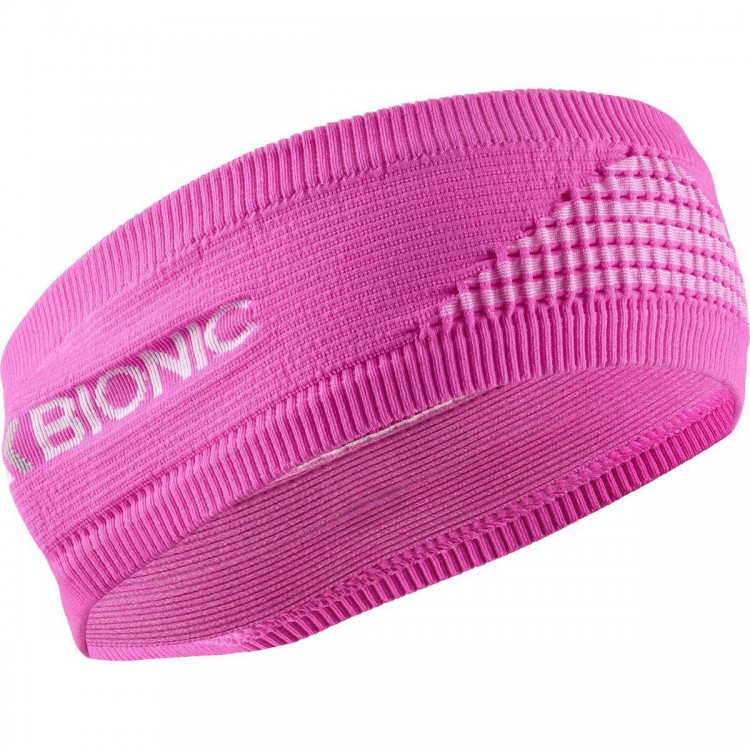 Cinta Headband 4.0 Flamingo Pink/Arctic White X-Bionic