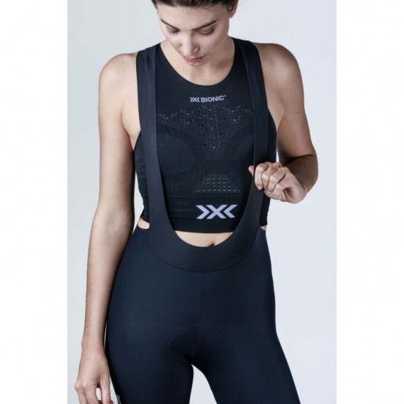 Culotte corto C/Tirantes Corefusion Mujer Opal Black X-Bionic