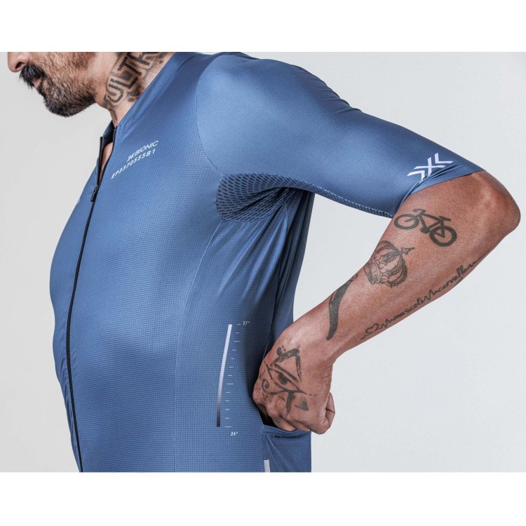 Maillot Corefusion Aero SS Hombre Mineral Blue...
