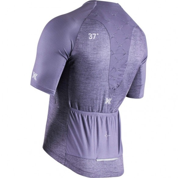 Maillot Corefusion Endurance Merino SS Hombre Muted Lavender Melange X-Bionic