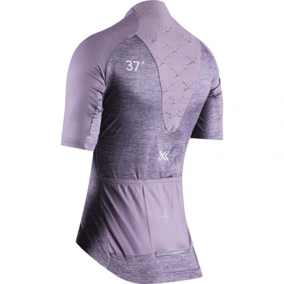 Maillot Corefusion Endurance Merino SS Mujer Dusty Lavender Melange X-Bionic
