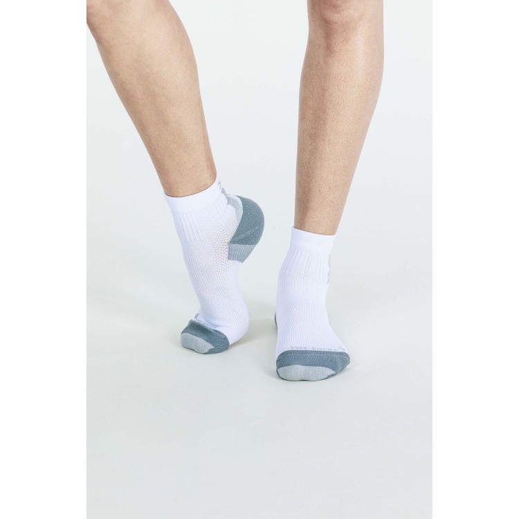 Calcetín Run Discover Ankle Arctic White/Pearl...