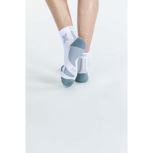 Calcetín Run Discover Ankle Arctic White/Pearl Grey X-Bionic