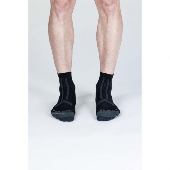 Calcetín Trail Run Discover Ankle Black/Charcoal X-Bionic