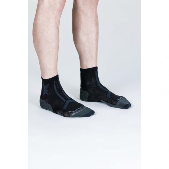 Calcetín Trail Run Discover Ankle Black/Charcoal X-Bionic