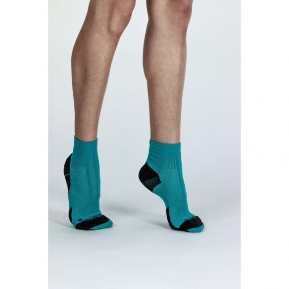 Calcetín Trail Run Discover Ankle Lake Green/Sunset Blue X-Bionic