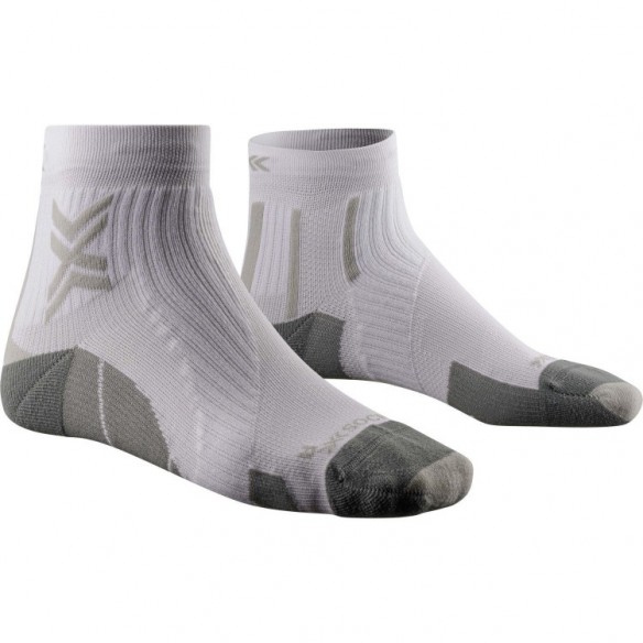 Calcetín Run Perform Ankle Arctic White/Pearl Grey X-Bionic