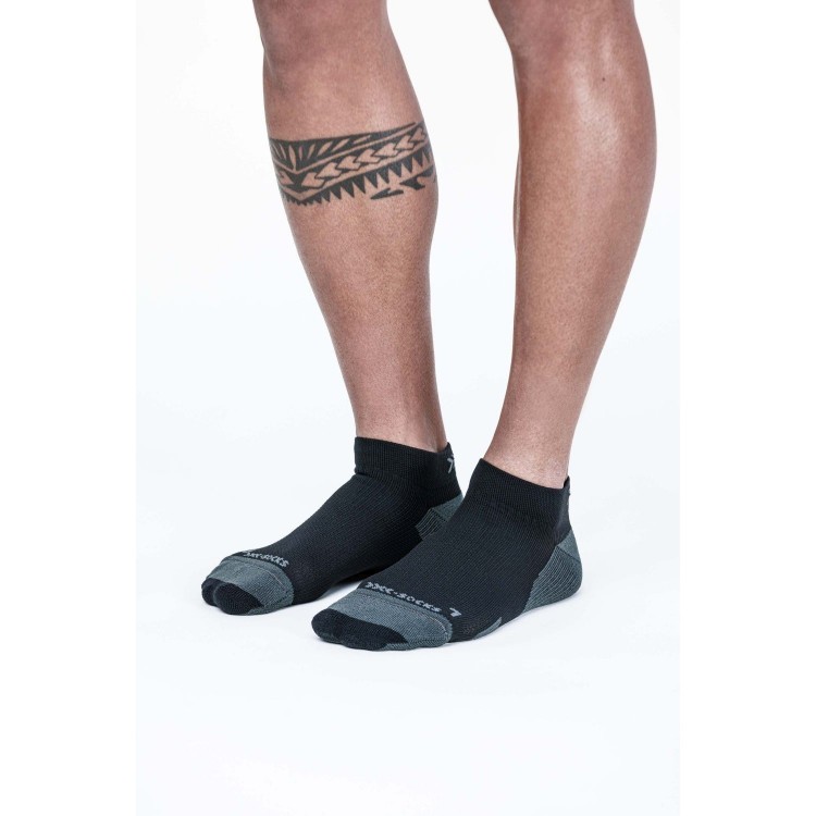 Calcetín Run Discover Low Cut Black/Charcoal...