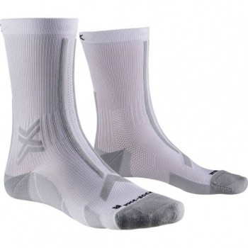 Calcetín Trail Run Discover Crew Arctic White/Pearl Grey...