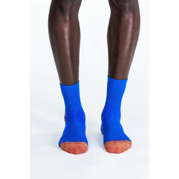 Calcetín Run Perform Crew Twyce Blue/Orange X-Bionic