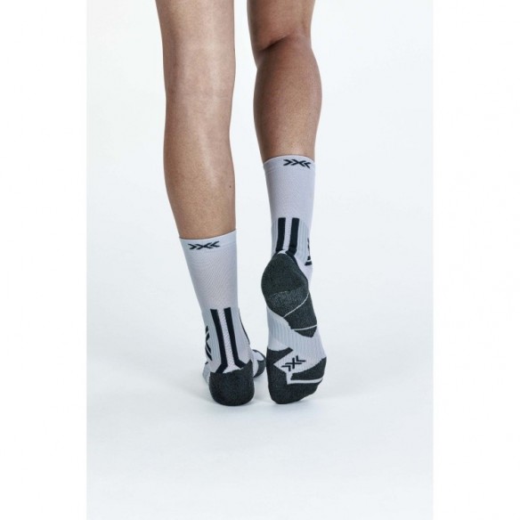 Calcetín Trailrun Perform Crew Pearl Grey/Charcoal X-Bionic