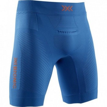 Malla Corta Invent Run Speed Hombre Teal Blue/Kurkuma...