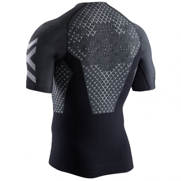 Camiseta M/C Twyce 4.0 Run Hombre Black Melange X-Bionic