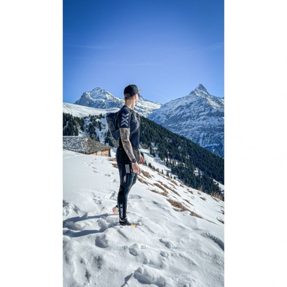 Camiseta M/C Twyce 4.0 Run Hombre Black Melange X-Bionic