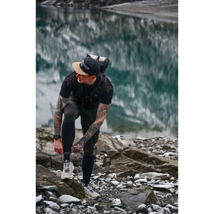 Camiseta M/C Twyce 4.0 Run Hombre Black Melange...