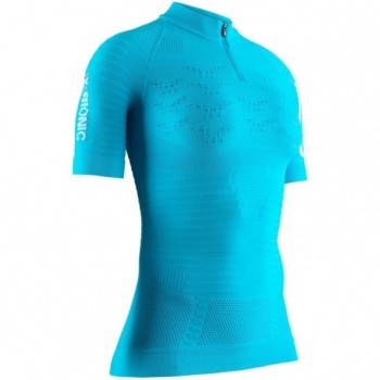 Camiseta M/C Effektor 4.0 Trail Run HaLF Zip Mujer...