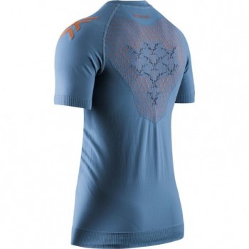 Camiseta M/C Twyce Run Hombre Mineral Blue/Orange X-Bionic 2