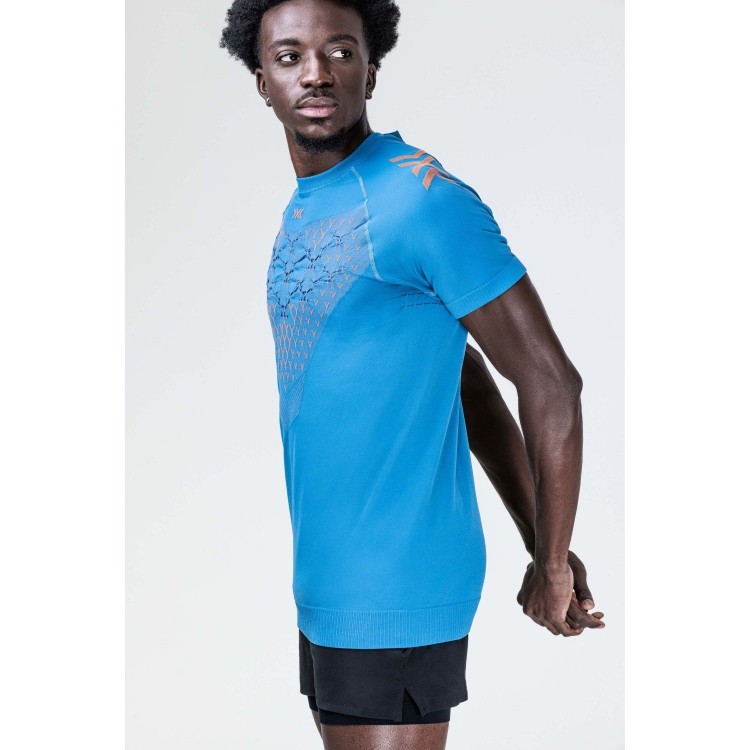 Camiseta M/C Twyce Run Hombre Mineral...