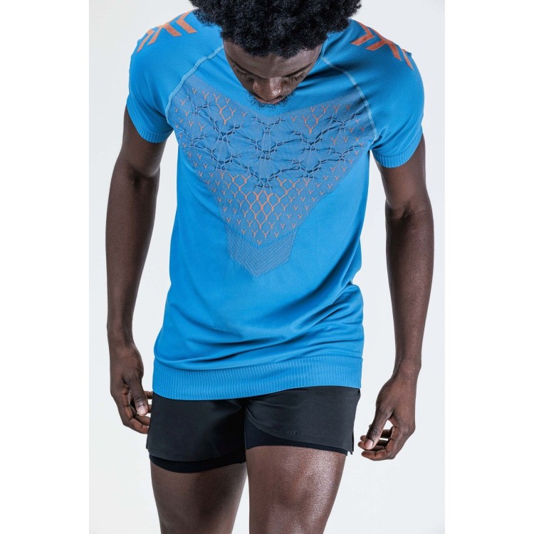 Camiseta M/C Twyce Run Hombre Mineral...