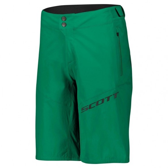 Culotte MS Endurance LS/Fit W/Pad Amazon Green Scott