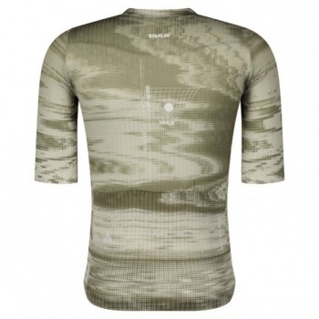 Maillot MS Ultd. SL SS Cotton White/Hay Green Scott 2