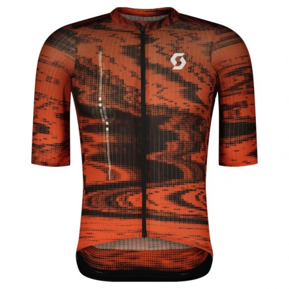 Maillot MS Ultd. SL SS Mars Red/Black Scott
