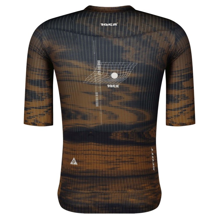 Maillot MS Ultd. SL SS Bread Brown/Dark Blue Scott