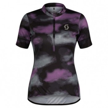 Maillot WS Endurance 10 SS Black/Liquid Purple Scott