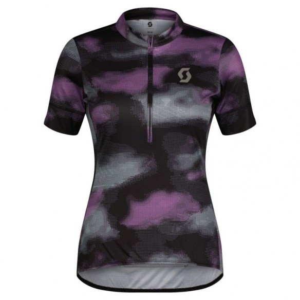 Maillot WS Endurance 10 SS Black/Liquid Purple Scott