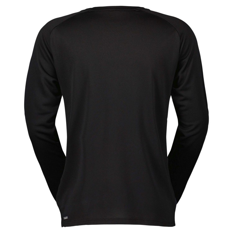 Maillot MS Trail Tuned LS Black/Swish Purple Scott