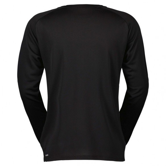 Maillot MS Trail Tuned LS Black/Swish Purple Scott