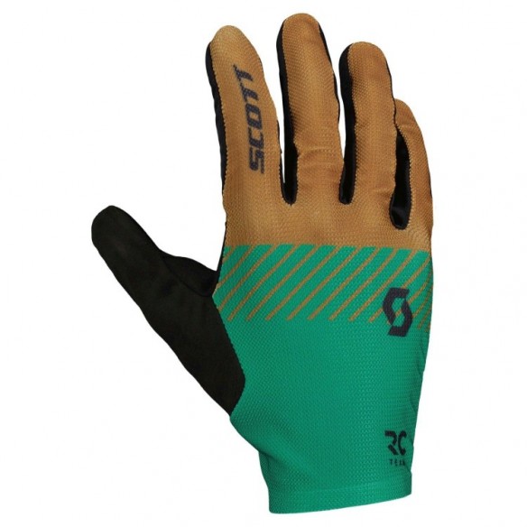 Guantes RC Team LF Bread Brown/Amazon Green Scott