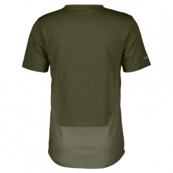 Maillot MS Trail Flow Dri SS Fir Green/Hay Green Scott 2