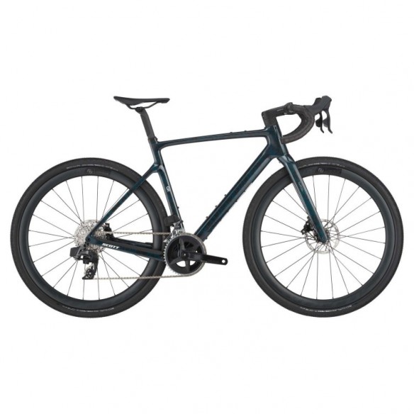 Bicicleta SCOTT Addict Gravel 20 Petrol Black 2025