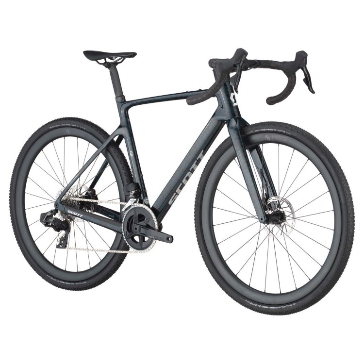Bicicleta SCOTT Addict Gravel 20 Petrol Black 2025