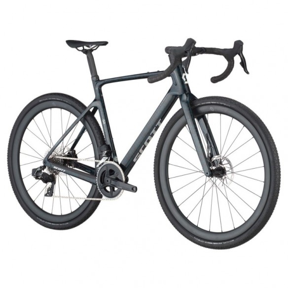 Bicicleta SCOTT Addict Gravel 20 Petrol Black 2025